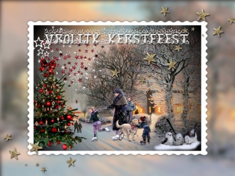 E-card Kerstmis & Nieuwjaar
