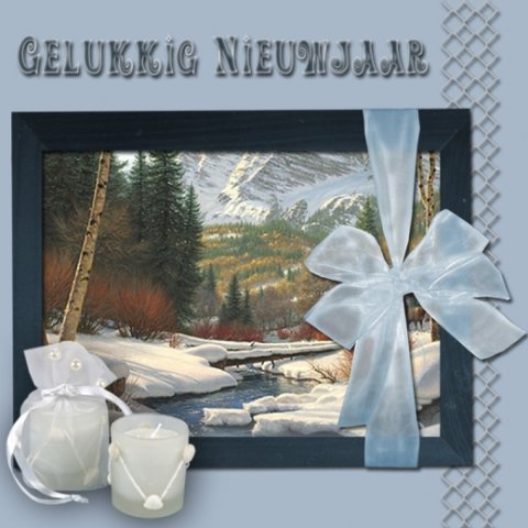E-card Kerstmis & Nieuwjaar
