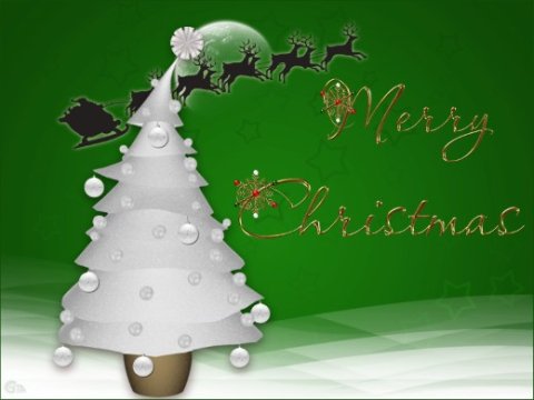 E-card Kerstmis & Nieuwjaar