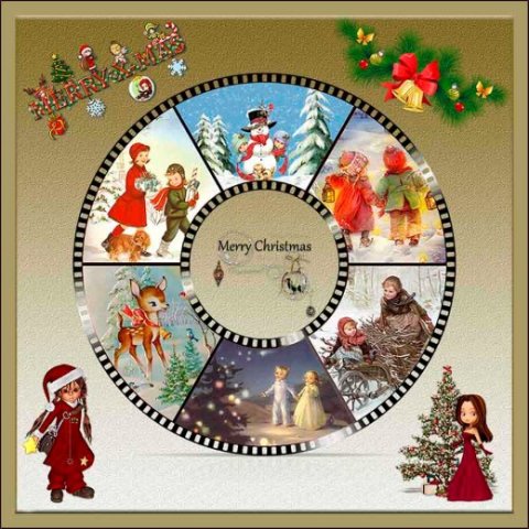 E-card Kerstmis & Nieuwjaar