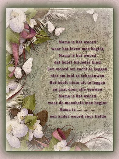 E-card Moederdag