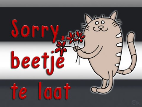 E-card Sorry