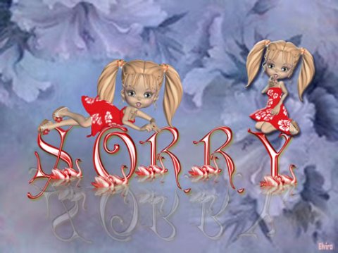 E-card Sorry