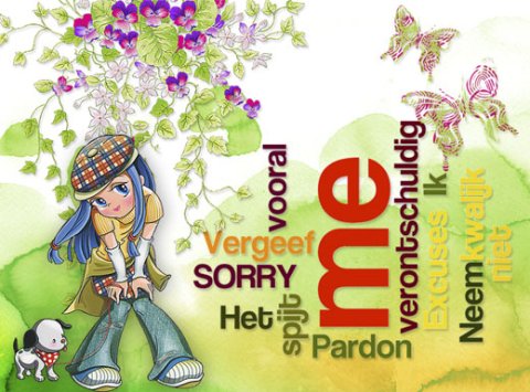 E-card Sorry