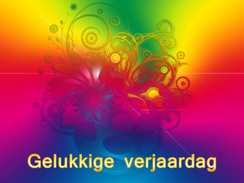 E-card Verjaardag