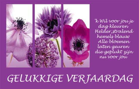 E-card Verjaardag
