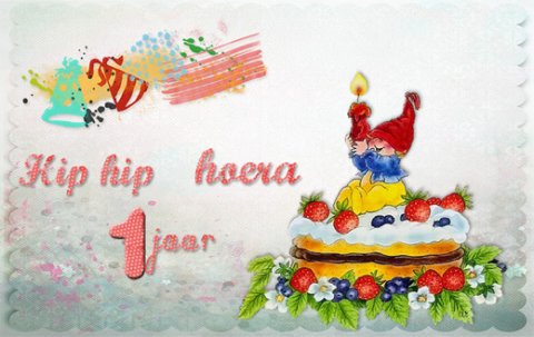 E-card Verjaardag 1-9 jaar