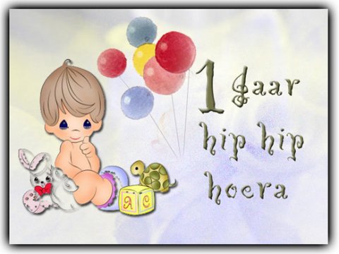E-card Verjaardag 1-9 jaar