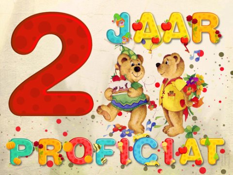 E-card Verjaardag 1-9 jaar