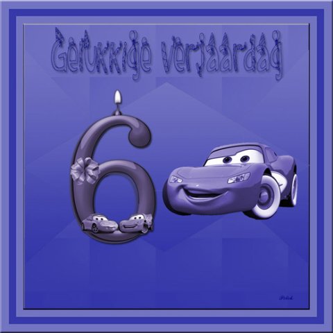 E-card Verjaardag 1-9 jaar