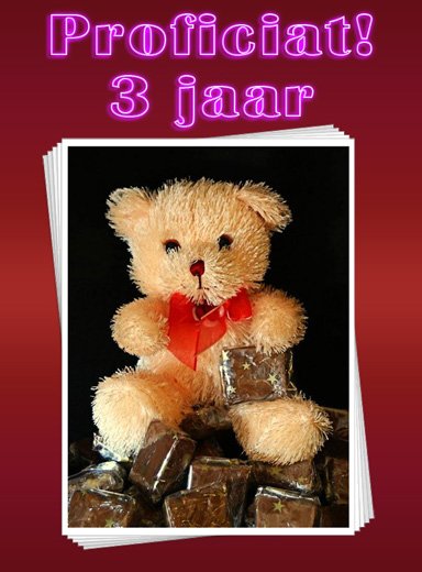 E-card Verjaardag 1-9 jaar