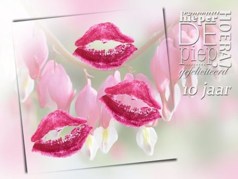 E-card Verjaardag 10-20 jaar