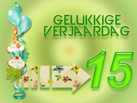 E-card Verjaardag 10-20 jaar
