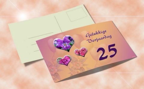 E-card Verjaardag 20-29 jaar