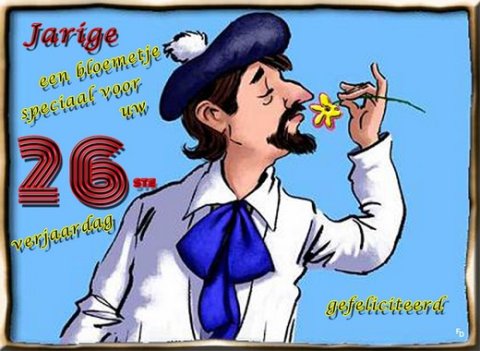 E-card Verjaardag 20-29 jaar