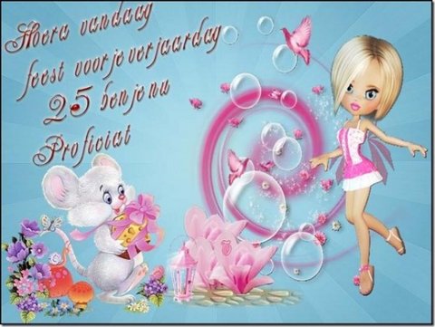 E-card Verjaardag 20-29 jaar