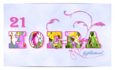 E-card Verjaardag 20-29 jaar