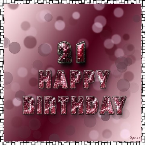 E-card Verjaardag 20-29 jaar