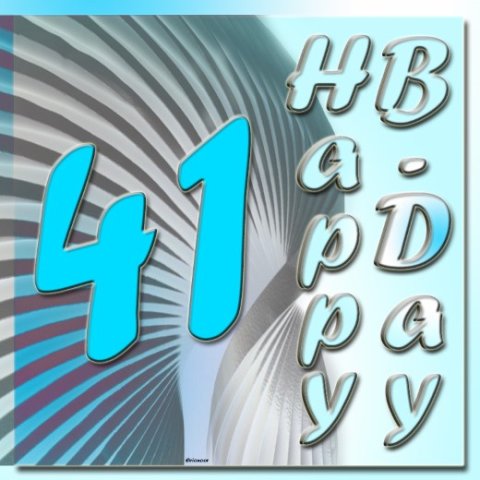 E-card Verjaardag 40-49 jaar