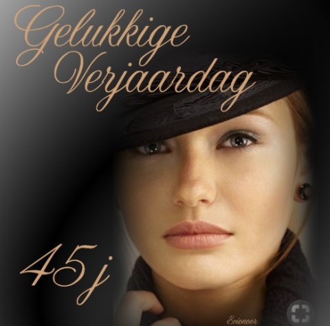 E-card Verjaardag 40-49 jaar