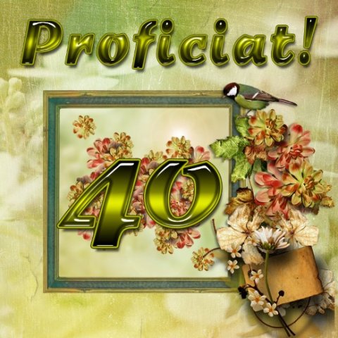 E-card Verjaardag 40-49 jaar