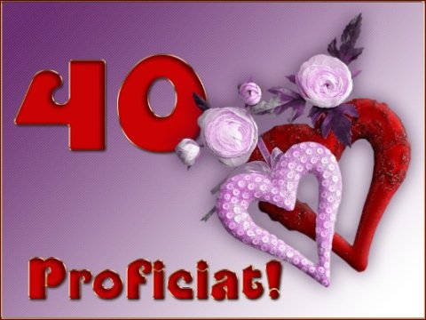 E-card Verjaardag 40-49 jaar