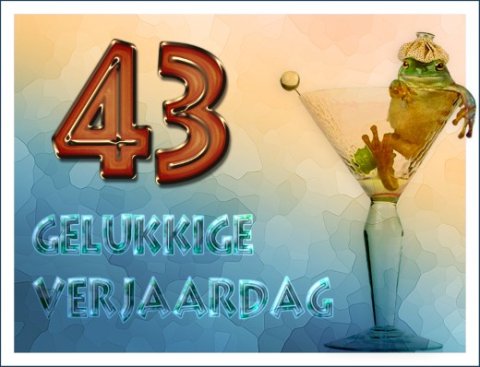 E-card Verjaardag 40-49 jaar