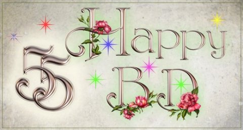 E-card Verjaardag 50-59 jaar