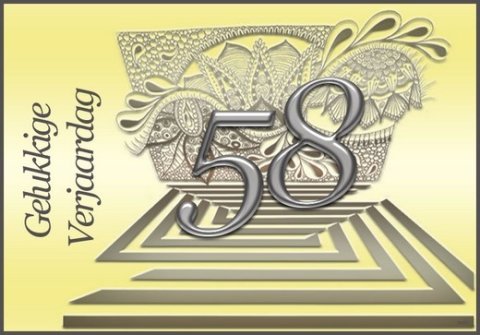 E-card Verjaardag 50-59 jaar