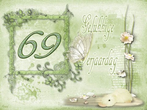 E-card Verjaardag 60-69 jaar