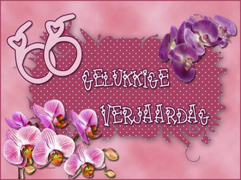 E-card Verjaardag 60-69 jaar