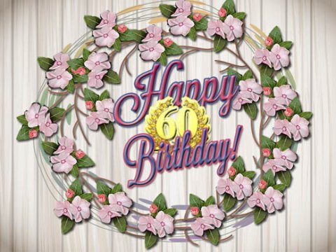 E-card Verjaardag 60-69 jaar