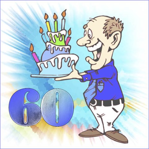 E-card Verjaardag 60-69 jaar