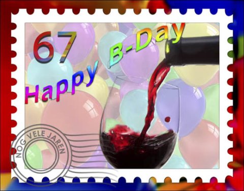 E-card Verjaardag 60-69 jaar