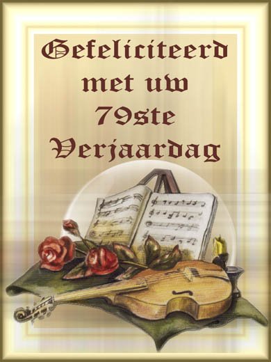 E-card Verjaardag 70-79 jaar