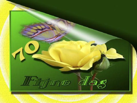 E-card Verjaardag 70-79 jaar