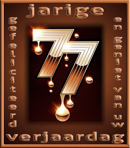 E-card Verjaardag 70-79 jaar
