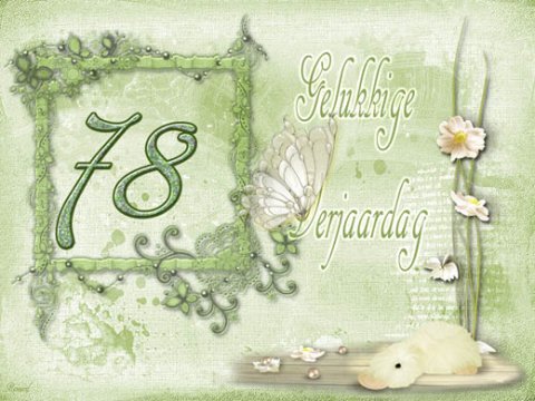 E-card Verjaardag 70-79 jaar