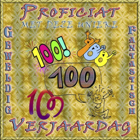 E-card Verjaardag 80+