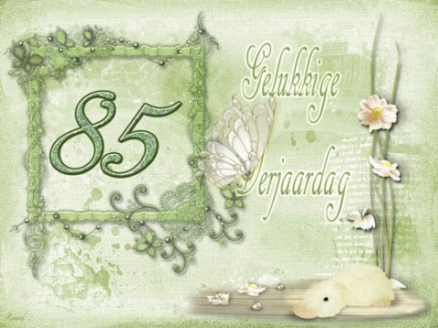 E-card Verjaardag 80+
