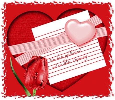 E-card Verjaardag 80+