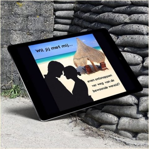 E-card Wil je met me...