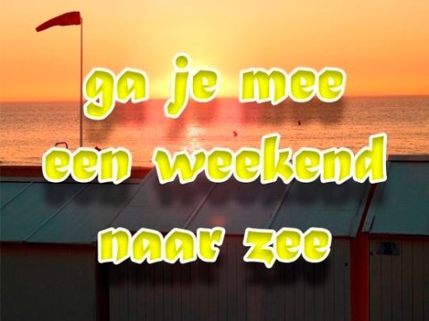 E-card Wil je met me...