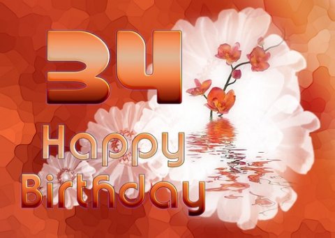 E-card Verjaardag 30-39 jaar